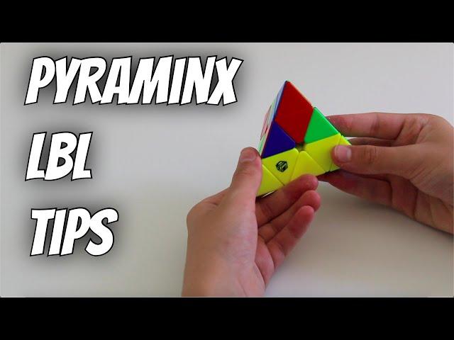 Tips & Tricks for LBL on Pyraminx | Marshn Cubing