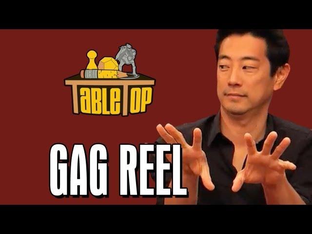 Small World - Gag Reel Feat. Wil Wheaton, Jenna Busch, Grant Imahara & Sean Plott. TableTop Ep 1