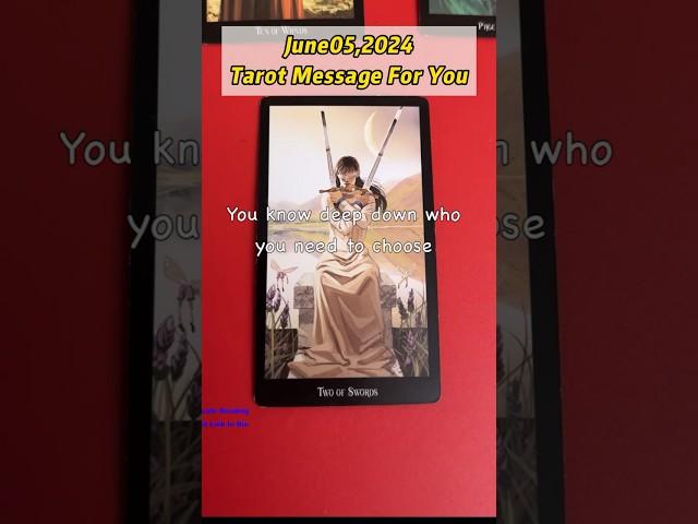 June05,2024,Tarot Message For You️ #spiritual#tarotcards #soulmate #twinflame #astrology#zodiac