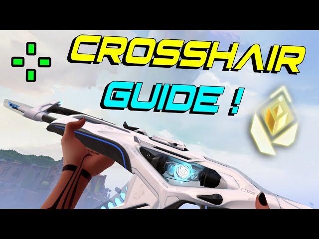 How to Find *Your* PERFECT CROSSHAIR! (Crosshair Guide) [VALORANT] *2022*