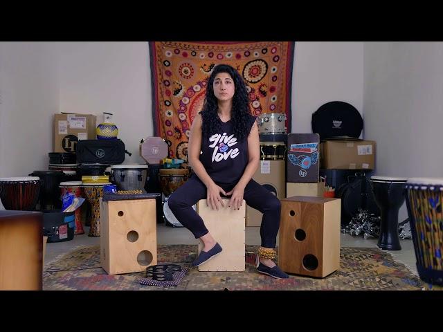 Mona Tavakoli Cajon Lesson For DRUM! Magazine