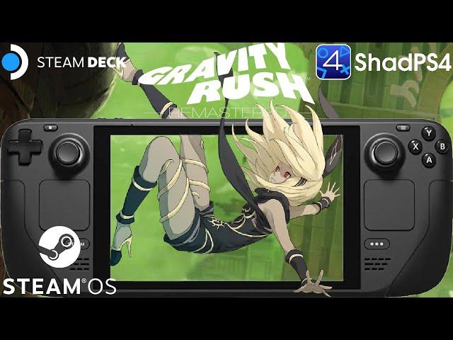 Gravity Rush Remastered Steam Deck PS4 Emulation ShadPS4 #steamdeck #shadps4 #gravityrushremastered