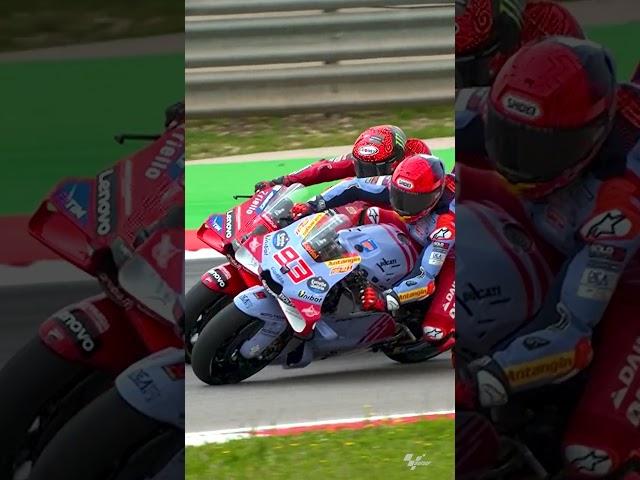 Marc Marquez and Pecco Bagnaia clash!  | 2024 #PortugueseGP