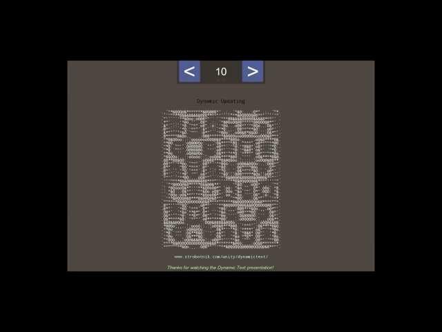 Dynamic Text for Unity - Introduction
