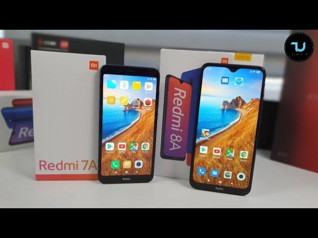 Redmi 7A vs Redmi 8A Speed test Comparison! Screen/Size/Speakers/Gaming test Snapdragon 439