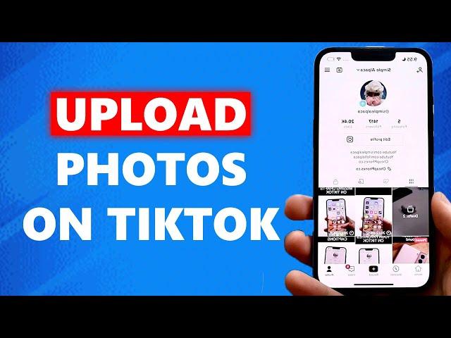 How To Upload Multiple Photos On TikTok Video! (Easy)