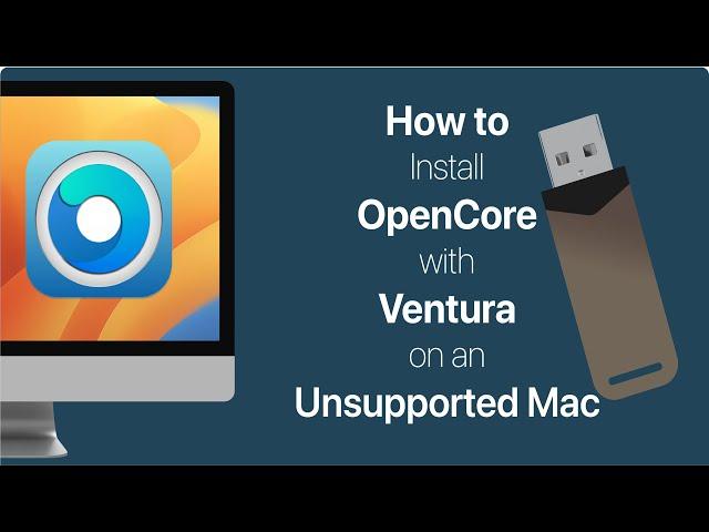 Install the latest version macOS Ventura on Unsupported Macs using OpenCore (Step-by-Step Tutorial)