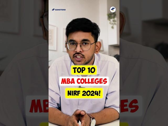  Top 10 MBA Colleges in NIRF 2024!  IIM Calcutta vs IIT Delhi – Who's Ahead? #MBA #CAT2024 #IIM