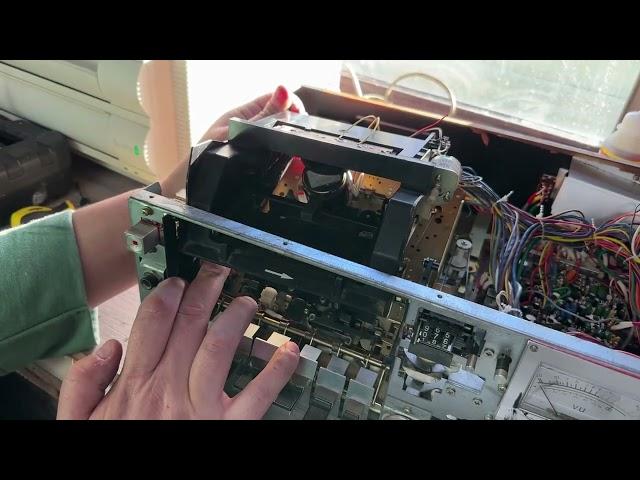 AIWA AD6500 - Reassembly, mild disaster strikes!!