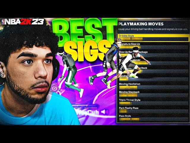 These are the best dribble moves on NBA 2K23(FOR BEGINNERS) HOW TO GLITCH DRIBBLE COMBO NBA 2K23