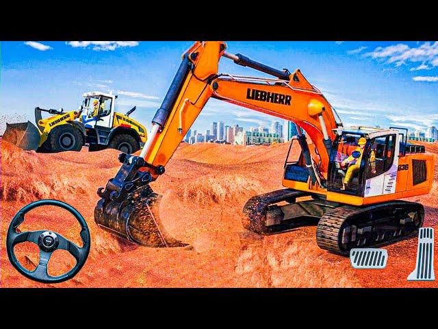 Giants Construction Machines Simulator - Heavy Excavator - Android Gameplay