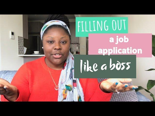 How to Fill Out A Job Application | Get Your Dream Job