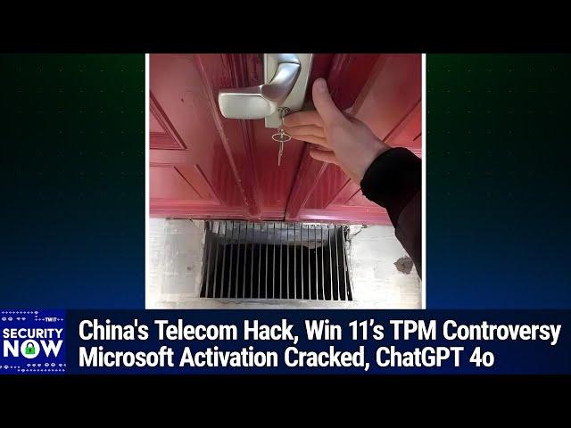 A Chat with GPT - China's Telecom Hack, Microsoft Activation Cracked, Coding with ChatGPT 4o