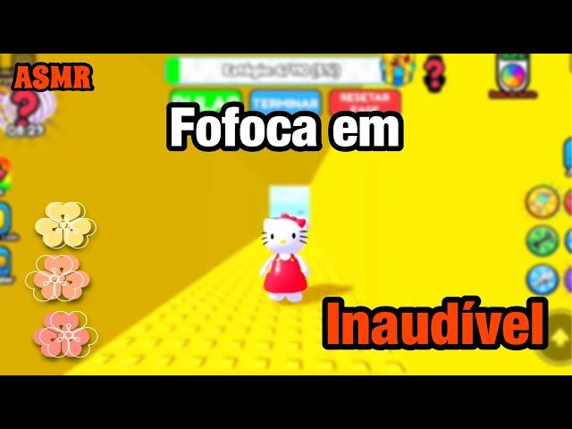 Asmr ROBLOX | Te contando uma fofoca da minha vida, porém em INAUDÍVEL 