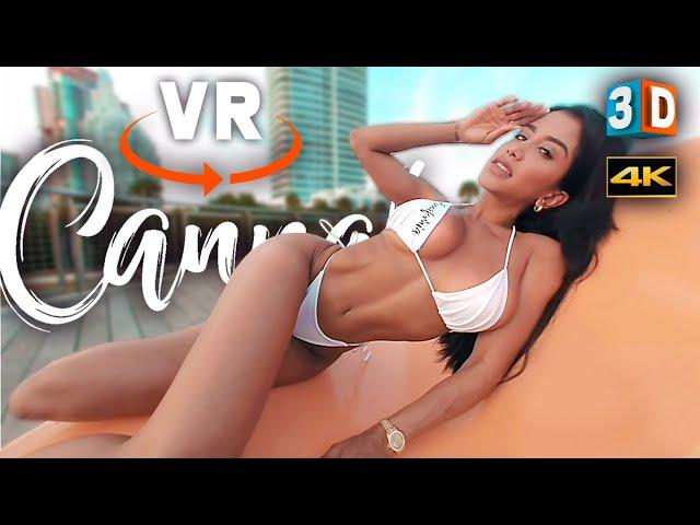 BIKINI HAUL IN VR 3D - CANNAFORNIA GIRLS - VIRTUAL REALITY VIDEO IN 180/360 4K