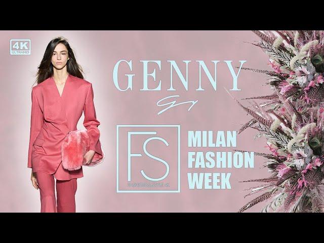 GENNY Fall Winter 2024/2025 Full Show 4K Milan Fashion Week feat. Anne V