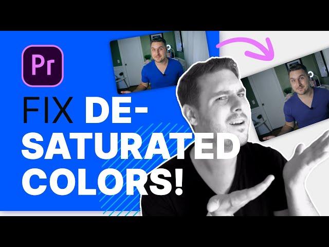 Premiere Pro: Export Color looks Different?  (How to FIX Desaturated Colors)