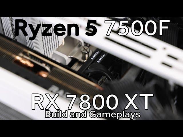 Ryzen 5 7500F & RX 7800 XT 1440p Mini-ITX Gaming PC Build in NR200P