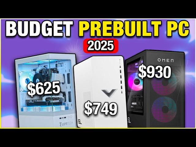 Top 3: Best BUDGET Prebuilt Gaming PCs  2025