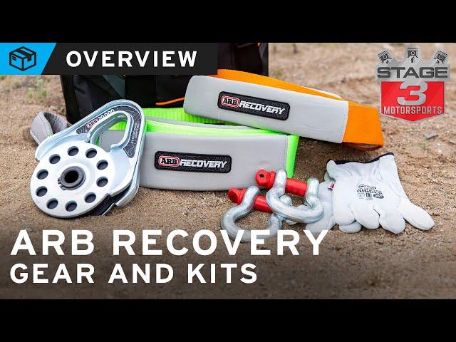 ARB Off-Road Recovery Gear & Kit Overview / Straps, Snatch Blocks, Shackles & More