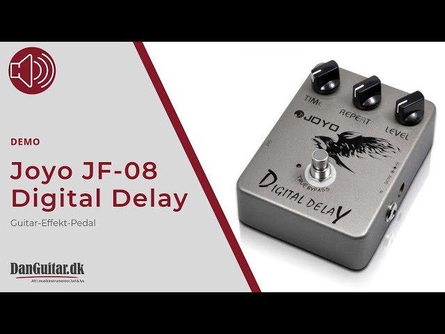 Joyo JF-08 Digital Delay Guitar-Effekt-Pedal fra DanGuitar.dk