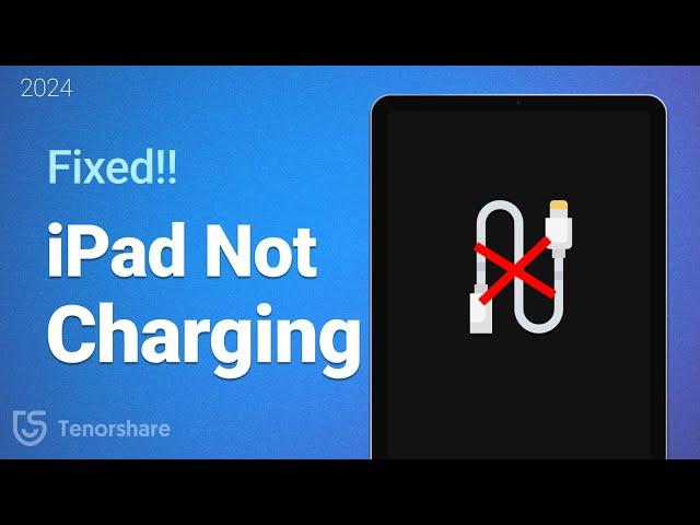 iPad not Charging? 2024 Fixed!! - iPad not charging after update