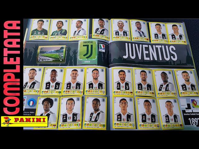  JUVENTUS COMPLETATA! Calciatori Panini 2018-19!