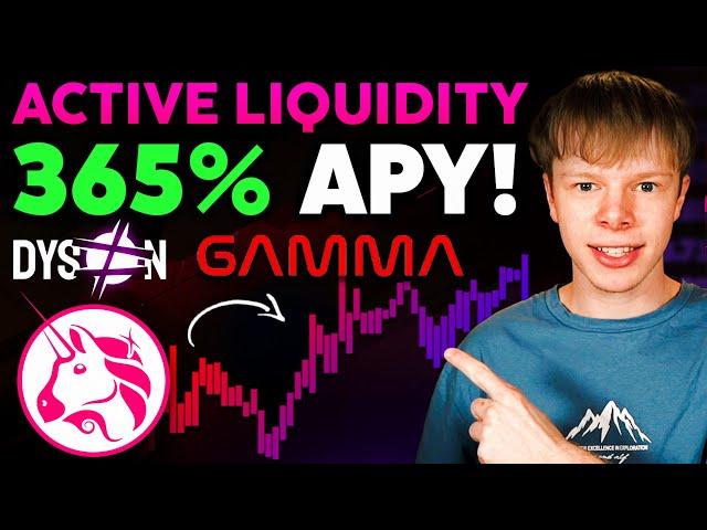 Earn A HIGH YIELD With Uniswap v3 Active Liquidity Management! (Dyson & Gamma) - DeFi Passive Income