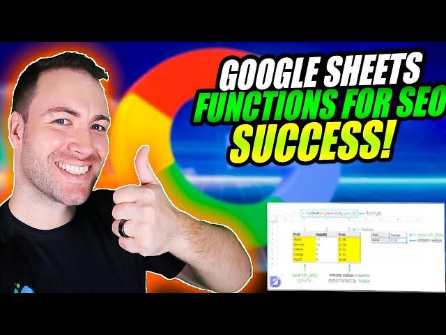 Manage Your SEO Project With My Google Sheet Formulas - Google Sheets Functions For SEO Success!