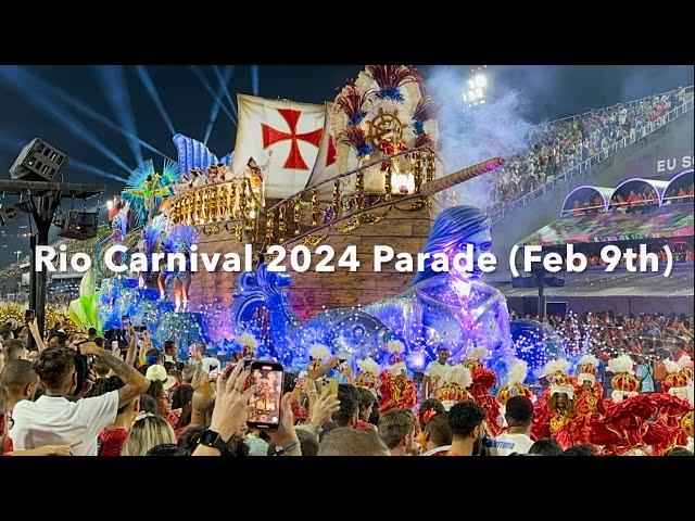 Rio Carnival 2024 Samba School Parade Access Group on Feb 9th