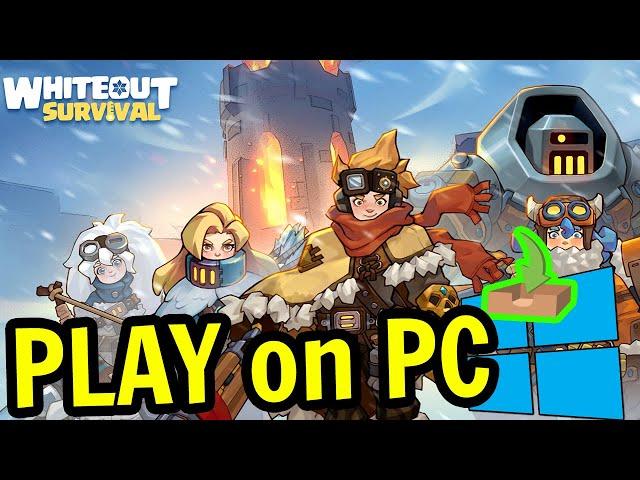  How to PLAY [ Whiteout Survival ] on PC ▶ DOWNLOAD and INSTALL Usitility2