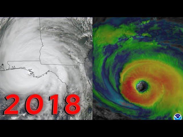 2018 Atlantic Hurricane Season Animation V.2