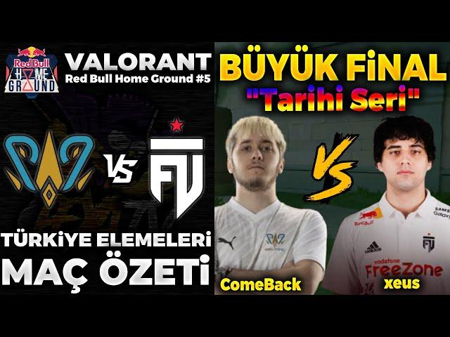 EFSANE SERİ! BBL PCIFIC vs FUT BÜYÜK FİNAL MAÇ ÖZETİ | VALORANT Red Bull Home Ground 5 TR