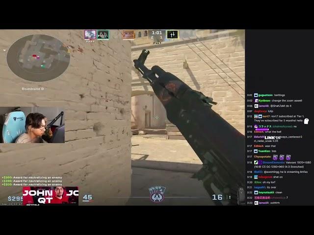 twitch reacts to TenZ ace! (CS2)