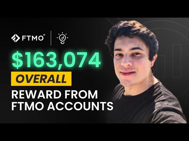 Over $160,000 made in 16 payouts | FTMO