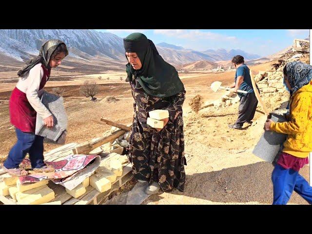 Grandma's promise to her dog:  She will build a safe haven next to the cave