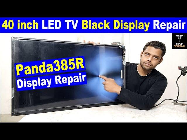 40 inch led tv no display | panda 40 inch led tv panel repair #ledtv