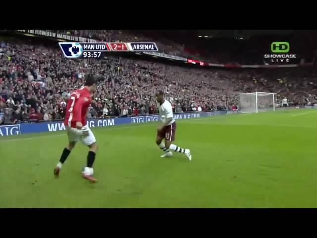 Ronaldo dribble vs Arsenal BEST HD!
