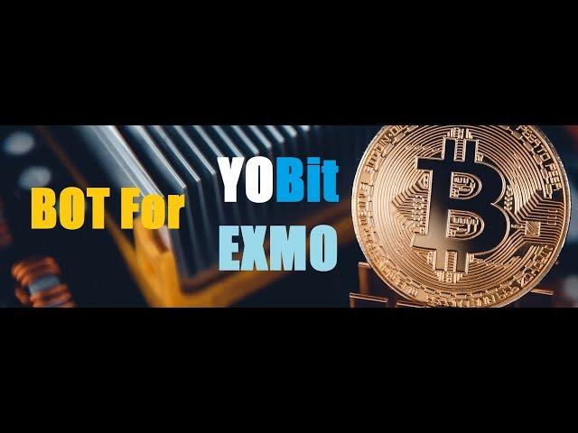 LiquidBot Yobit Spec Bot Simple Exmo Bot - отчёт о работе ботов. Бот для YOBit $