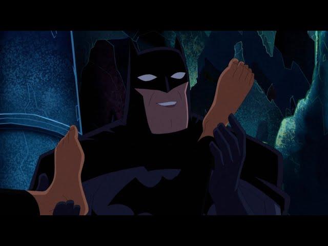 Batman rubbing feet scene | Harley Quinn season 3 episode 3 (2022)