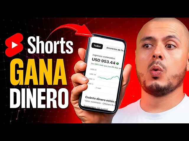 Gana Dinero Con YouTube Shorts |  SIN APARECER, SIN CREAR CONTENIDO | Tutorial En ESPAÑOL