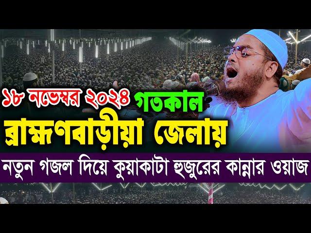 ব্রাহ্মণবাড়ীয়া জেলায় নতুন ওয়াজ ১৮/১১/২০২৪ হাফিজুর রহমান সিদ্দিকী ওয়াজ ২০২৪ Hafizur Rahman Siddiki