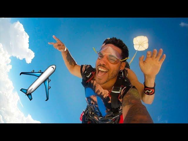 SKYDIVING FOR THE FIRST TIME!! | THEBRANDONLEECOOK