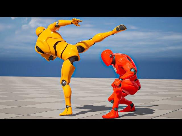 Creating a Fighting Game Tutorial: Dodge Movements | Unreal Engine 5.4  & True Fighting Game Engine