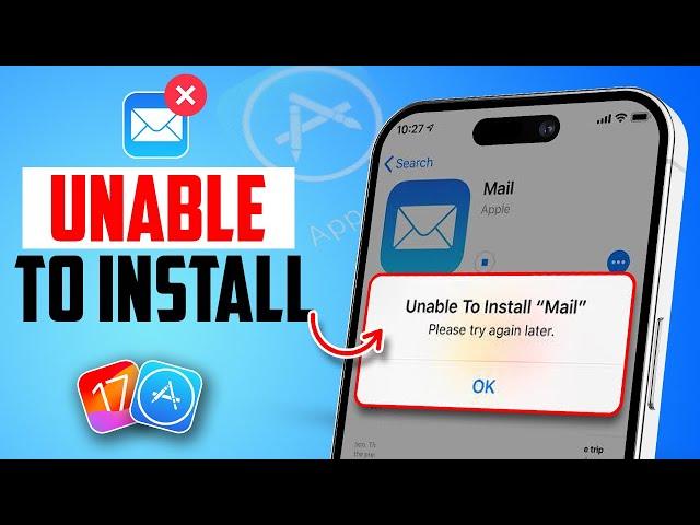 How to Fix Unable to Install App on iPhone | Unable to Install iPhone Apps from App Store