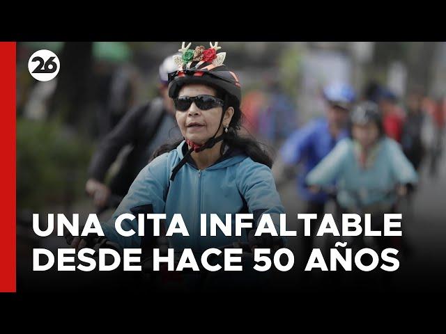 COLOMBIA | La ciclovía de Bogotá cumple 50 años transformando las calles en un espacio de deporte