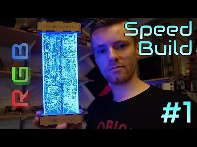 Speedbuild #1 - DIY RGB LED Triangle Light