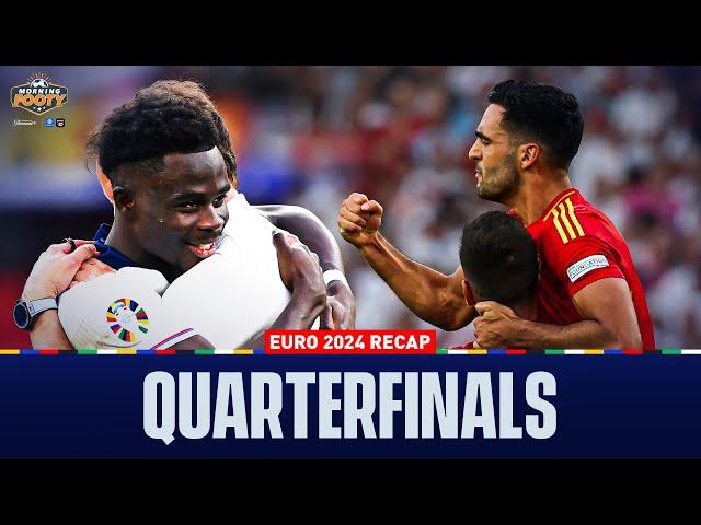 Euro 2024 Recap: England vs Switzerland, Netherlands vs Turkiye, Spain vs France | Morning Footy