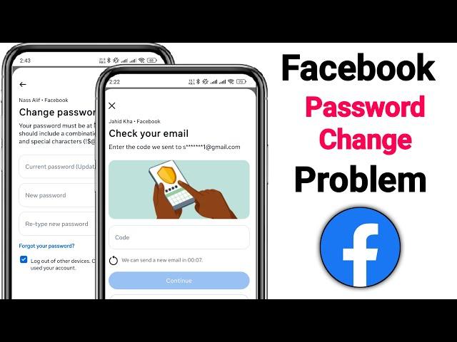 Facebook Password Change Problem || How To Fix Facebook Password Change Problem?