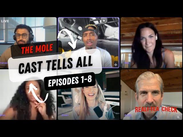 The Mole Season 2 Eliminated cast TELL ALL | Reali-Tea Check ep 2